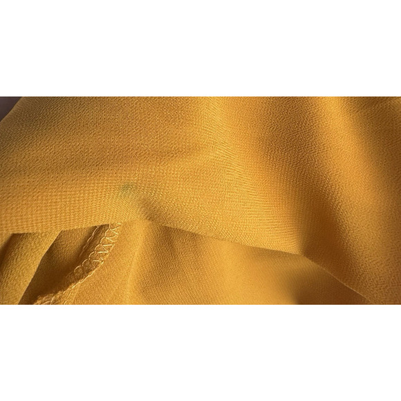 Baltic Born NWT Women's Size M Amber Brown Katya Ruffle Maxi Dress Short Sleeve - Picture 10 of 10